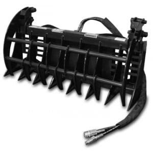 Grapple Rake Skid Steer Attachments