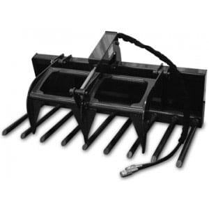 Manure Fork Grapple Skid Steer Attachments