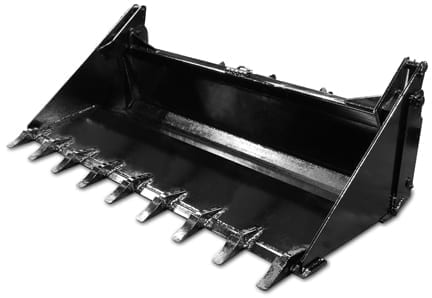 Extreme Duty 4-N-1 Bucket Skid Steer Attachments