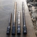 Auger Shaft Extensions Skid Steer Attachments