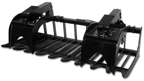 Heavy Duty Root Grapple Skid Steer Attachments