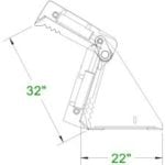 Heavy Duty 4-N-1 Bucket Skid Steer Attachments