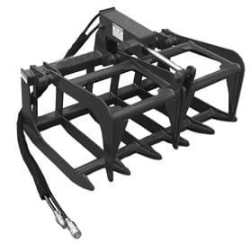 Root Grapple, 44" Skid Steer Attachments