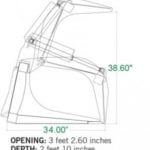 Heavy Duty Grapple Bucket Skid Steer Attachments
