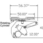 Extreme Rotating Tree Shear Skid Steer Attachments