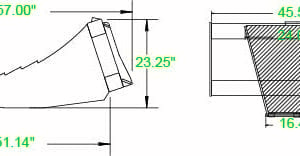 Extreme Stump Bucket Skid Steer Attachments